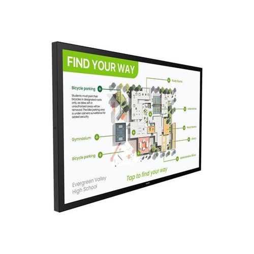 Philips 55BDL3751T - 55" - Interactive 3000 Series écran LCD rétro-éclairé par LED - signalisation numérique - avec écran tactile (multi-touches) -...