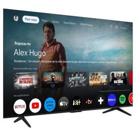 TCL 65P7K - 65" - P7K Series TV LCD rétro-éclairée par LED - QLED - Smart TV - Google TV - 4K UHD (2160p) 3840 x 2160 - HDR - Quantum Dot, Direct LED -...