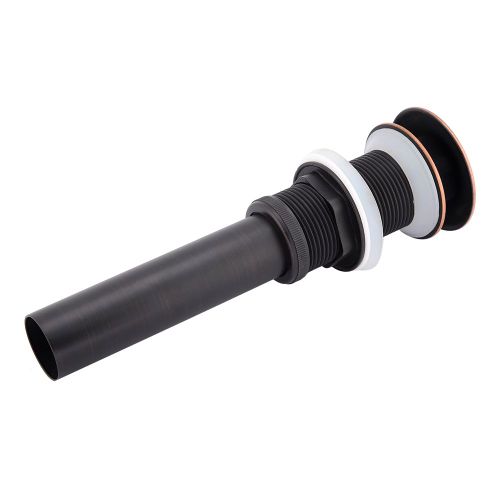 G1 1/4" Lavabo de salle de bains en laiton Pop Up Drain Assembly NON Trop-plein (ORB)