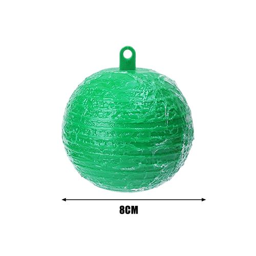 boule fruits mouche receveur antiparasitaire pièges collants 8cm guêpe abeille piège à insectes pièges à moucherons pour plantes de cuisine intérieure et extérieure - Type Green-1pc