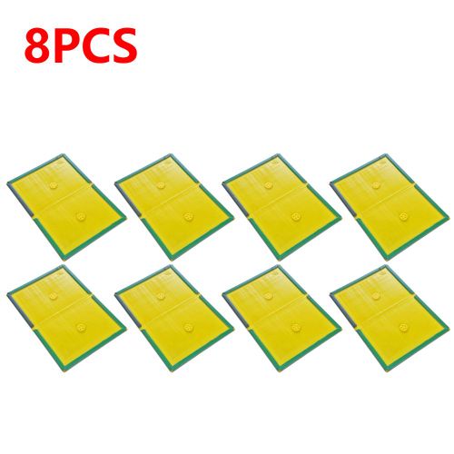 Piège à Souris Adhésif Non Toxique,Planche à Souris,Colle à Rat,Mouches pour Piège à Insectes Araignées,E27, - Type 8pcs