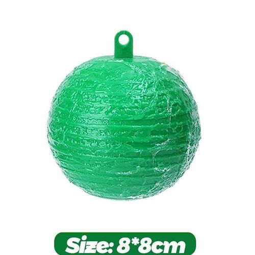 boule fruits mouche receveur antiparasitaire balle collante 8cm guêpe abeille piège à insectes pièges à moucherons pour plantes de cuisine intérieure et extérieure - Type Green-1PC