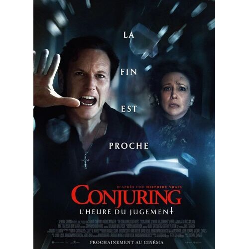 Conjuring : L'Heure Du Jugement / Affiche Cinéma Originale 120x160 Cm Roulée. Vera Farmiga, Patrick Wilson - Année 2025