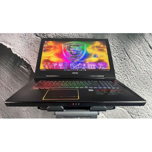 MSI GT73VR 7RE 4K COLLECTOR 17" Intel Core i7-7820HK - Ram 64 Go - SSD 512 Go + HDD 1 To - GTX 1070 SLI
