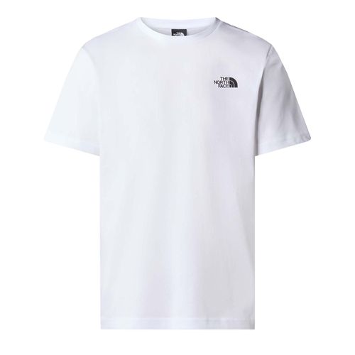 Tee Shirt Manches Courtes The North Face M S/S Redbox Tee Blanc Xl