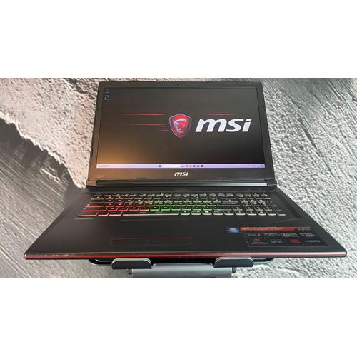 MSI GP73 8RF 17" Intel Core i7-8750H - Ram 16 Go - SSD 256 Go + HDD 1 To - GTX 1070