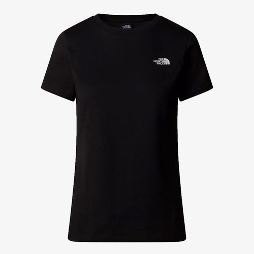 Tee Shirt Manches Courtes The North Face W S/S Simple Dome Tee Noir Xs