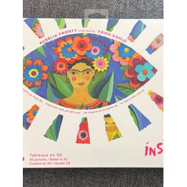 Coyoacan - 4 Tableaux 3d Inspirés Par Frida Kahlo