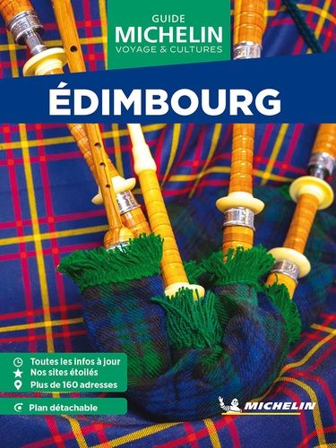 Edimbourg (1 Plan Détachable) - Le Guide Vert Edition 2025