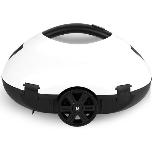 KWODE Robot de piscine, double moteur, fonction de stationnement, batterie de 5000 mAh, nettoyage puissant de 130 min, étanchéité IPX8, idéal pour sol plat piscine jusqu'à 80 m²