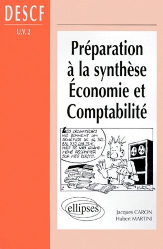 Descf Tome 2 - Préparation À La Synthèse Économie Et Comptabilité
