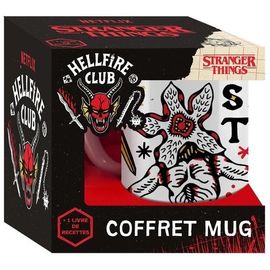 Coffret Mug Stranger Things - Avec 1 Mug Et 1 Livret De Recettes