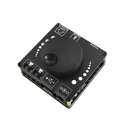 Carte d'amplificateur de puissance, préamplificateur de basses, haut-parleur Audio stéréo, AUX HIFI, compatible Bluetooth, 5.0