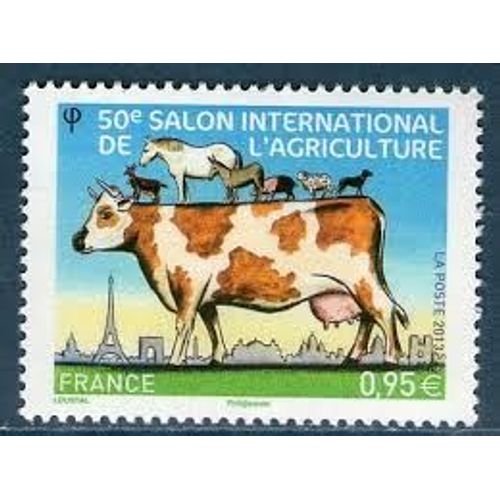 Cinquantenaire Du Salon De L'Agriculture Année 2013 N° 4729 Yvert Et Tellier Luxe
