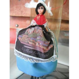 Poupée Collection Folklorique Mont Saint Michel Vintage