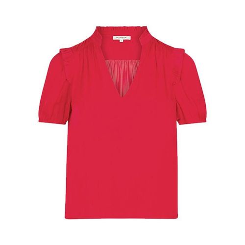 Tee Shirt Manches Courtes Morgan Otini Framboise Fuschia 36