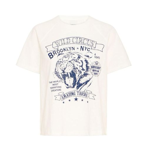 Tee Shirt Manches Courtes Ichi Ihnimo Ss4 Blanc M