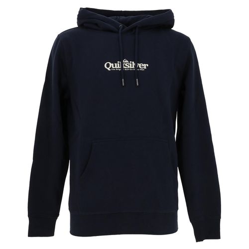 Sweat Capuche Hooded Quiksilver Fineline Hoodie Bleu Marine M