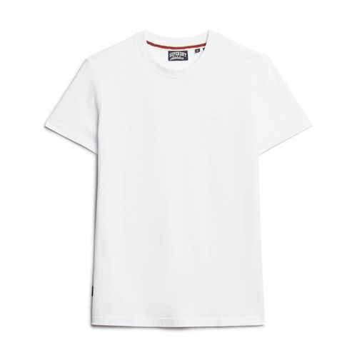 Tee Shirt Manches Courtes Superdry Vintage Logo Emb Optic Tsh Mc Blanc Xxl