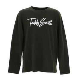 Tee Shirt Manches Longues Teddy Smith T-Evan Ml Jr Kaki 14 Ans
