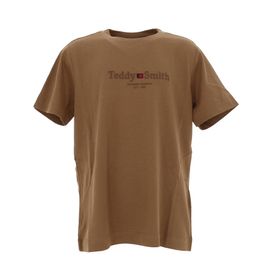 Tee Shirt Manches Courtes Teddy Smith T-Jim Mc Jr Marron 14 Ans
