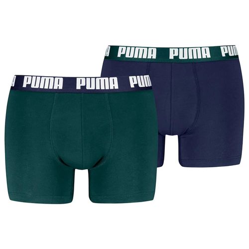 Sous Vêtement Boxer Puma Puma Men Everyday Basic Boxers 2p Vert S