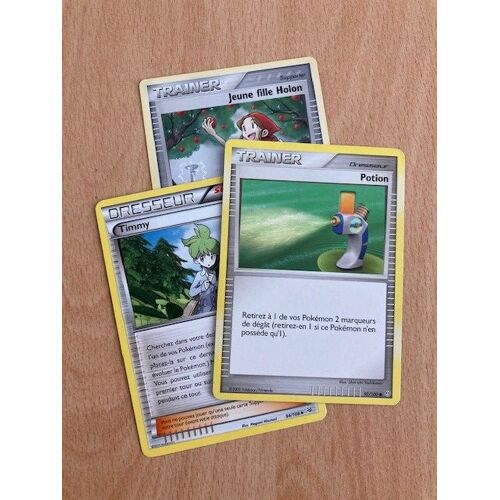 (339) Jeune Fille Holon + Potion + Timmy (Pokemon)