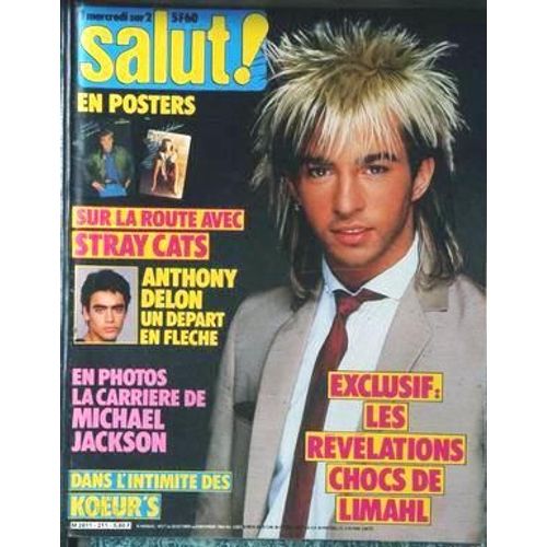 Salut 211 1983 Stray Cats/Anthony Delon/Limahl/Koeur'S/Genesis/Lavoine/Cataldo/Alain Darmon/Joan Jett/Jackson