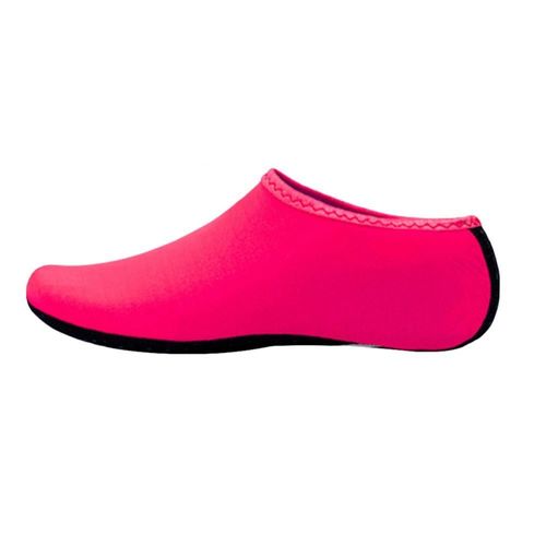 Adultes Chaussures D'eau Combinaison Chaussures Chaussettes Chaussettes De Plongée Piscine Plage Natation Sans Lacet Surf Mode Respirant Chaussettes 1 Paire - Type Rose Red-L