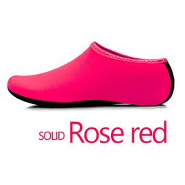 Chaussures Coordonnantes Unisexes Pour Hommes Et Femmes,Chaussettes De Plongée,Sandale De Plage Aquatique,Chaussure Plate,Chaussons De Bord De Mer,Été - Type Red-M #A