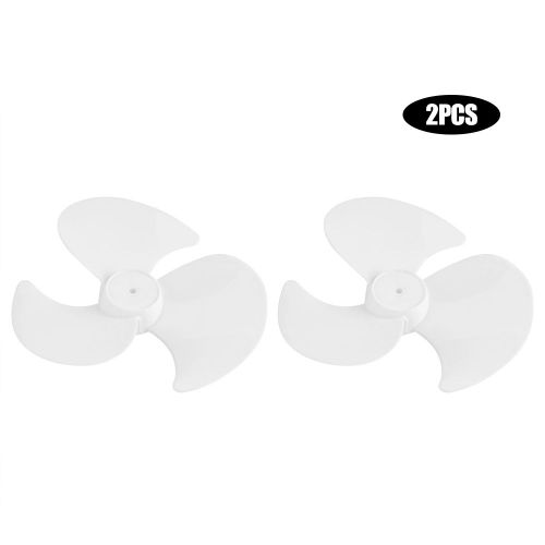 Pales de ventilateur électrique en plastique, 2 pièces, trois feuilles, accessoires