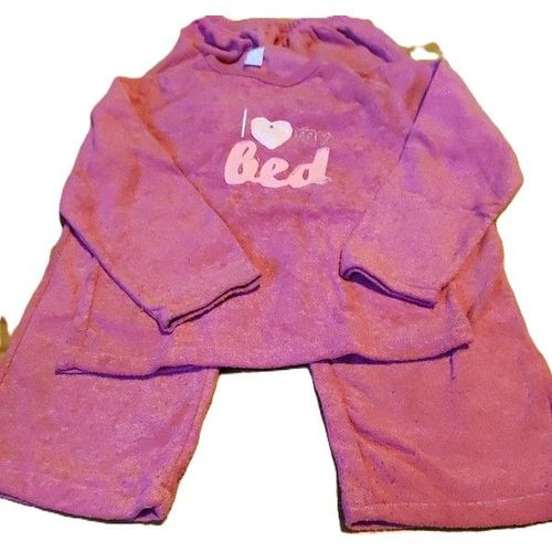 Pyjama Long Bouclettes Fille