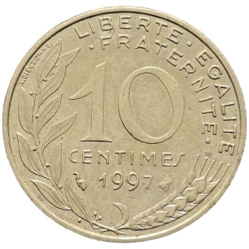 Piece France De 1997 - Etat Sup - 10 Centimes Marianne (N0131)