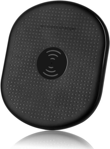 KAL-Qi Chargeur Sans Fil Station De Recharge Pad Chargeur À Induction Pour Iphone X /8/8Plus Samsung Galaxy S8/S8 Plus/S7/S7 Edge/S6 Edge/Note 8/Note S6 Noir Taille Unique