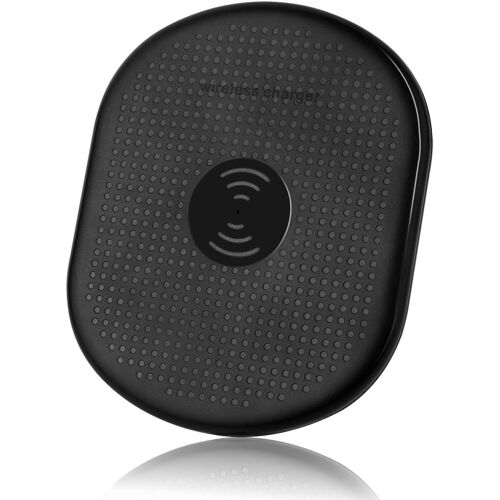 KAL-Qi Chargeur Sans Fil Station De Recharge Pad Chargeur À Induction Pour Iphone X /8/8Plus Samsung Galaxy S8/S8 Plus/S7/S7 Edge/S6 Edge/Note 8/Note S6 Noir Taille Unique