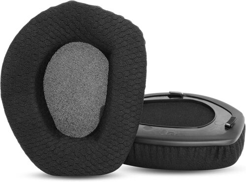 KAL-Coussinets Compatibles Avec Rs165 Rs175 Rs185 Rs195 Hdr165 Hdr175 Hdr185 Hdr195 Casques Sans Fil Coussinets De Remplacement (Tissu Respirant/Mousse De Haute Qualité)