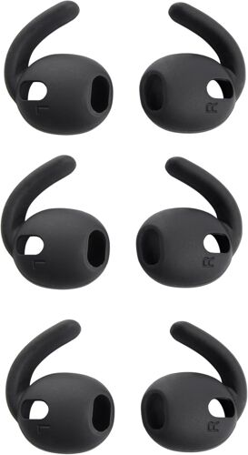 KALANKA-Lot de 3 paires d'embouts en silicone pour Samsung Galaxy Buds3, améliorés, antidérapants, 3 tailles, avec filet anti-poussière pour Galaxy Buds3, SM-R50, ne conviennent pas à l'étui de charg
