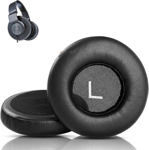 KAL-Prime Coussinets De Remplacement Compatibles Avec Akg K552 K553 K550 K551 Casques Coussins (Cuir Protéiné/Mousse À Mémoire De Forme)