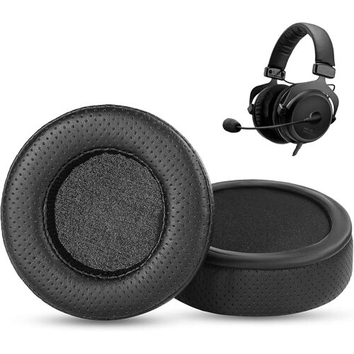 KAL-Remplacement Des Coussinets Compatible Avec Beyerdynamic Mmx 300 Dt 770 Pro Dt 990 Pro Headsets Coussinets En Cuir Protéiné Respirant