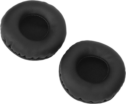 KAL-Coussinets D'Oreille De 60 Mm, Housse De Coussin Universelle Pour Casque De Rechange Pour Casque De 60 Mm/2,4 Pouces
