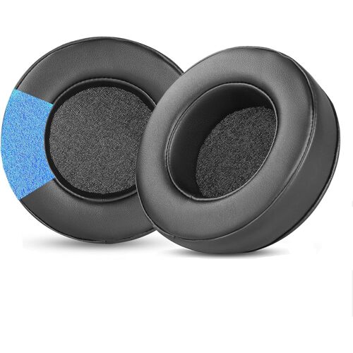 KAL-Pro C/Y80B Coussinets De Rechange Compatibles Avec Casque Oneodio Studio Wireless Pro C/Y80B -Coussinets En Cuir Protéiné Épais -Mousse À Mémoire De Forme -Noir