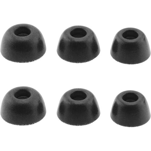 KALANKA-3 Paires d'embouts d'écouteurs Bluetooth en Mousse à Mémoire de Forme Antidérapantes Le Kit Comprend des Tailles Grandes Moyennes Et Petites Compatible avec Pixel Buds Pro Noir