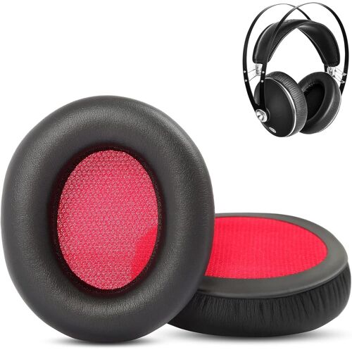 KALANKA-Oreillettes Compatibles avec Meze 99 Neo/Meze99 Classics Coussin de Remplacement pour Casque (Cuir Protéiné/Mousse à Mémoire de Forme)