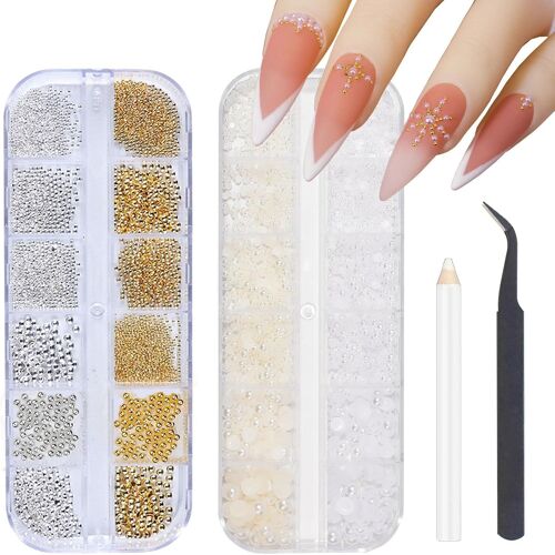 Kal-D Aurora Bow Nail Art Charms 