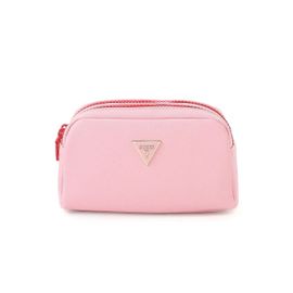 Trousse Guess mini triangle Femme Rose