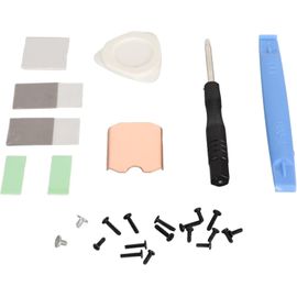 KAL-Pour Steam Deck Ssd Dissipateur Thermique Pad,M.2 2230 Nvme Ssd Cuivre Dissipateur De Chaleur Refroidissement Pâte Thermique, Couverture Arrière,Outil D'Ouverture Remplacements