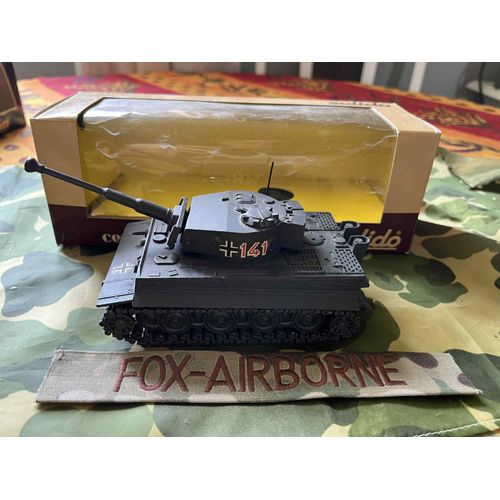 Char Allemand Tigre 1/50eme De La Marque Solido Dans Boite Tbe-Solido