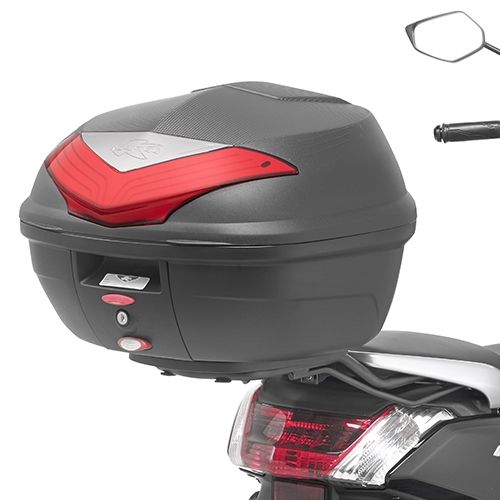 Kappa Kr2123 Support Spécifique Pour Top Cases Monolock®