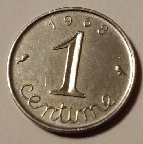 Pièce 1 Centime 1968