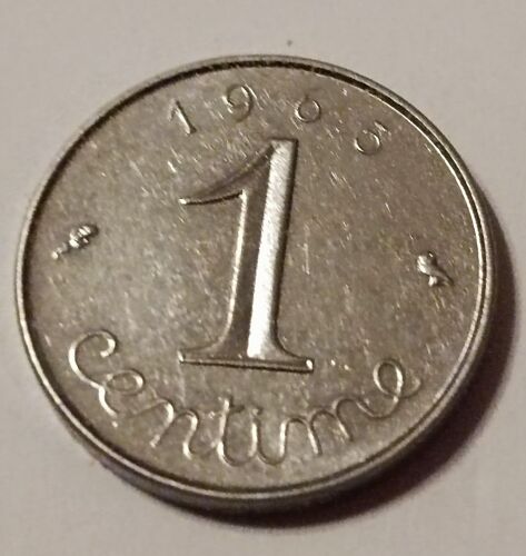 Pièce 1 Centime 1965